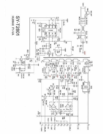  Humax F1-VA Power supply